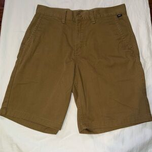 Vans Tan Chino Shorts Versatile Style